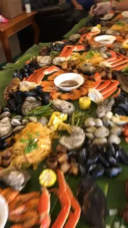 Boodle fight setup