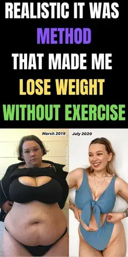Method that made me lose weight without exercise