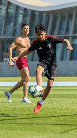 Ronaldo Jr training