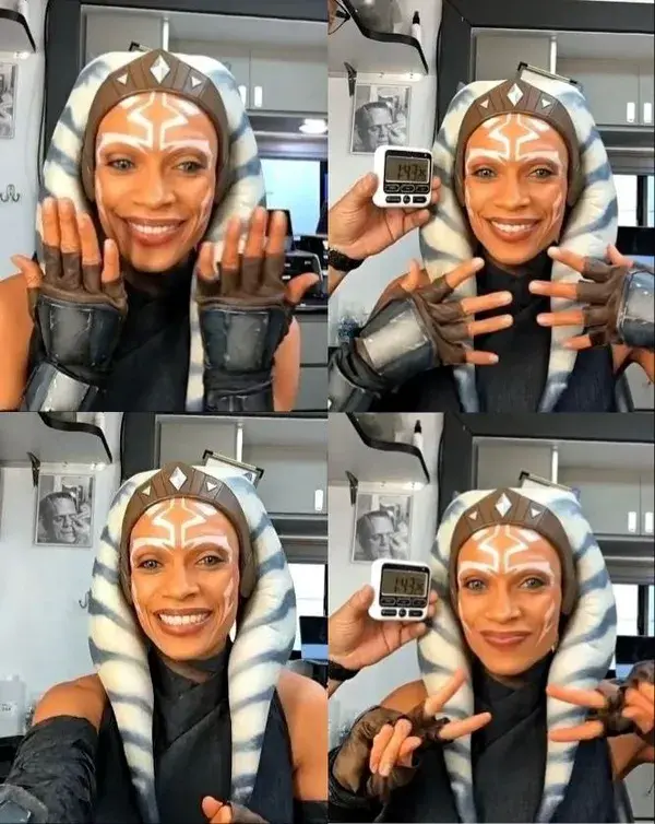 Rosario Dawson as Ahsoka Tano