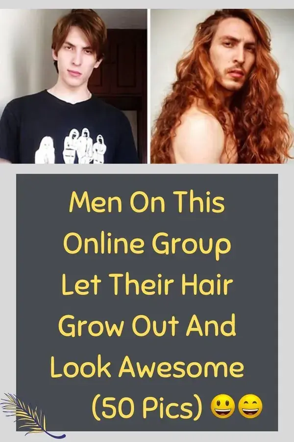 Men On This Online Group Let Their Hair Grow Out And Look Awesome (50 Pics)