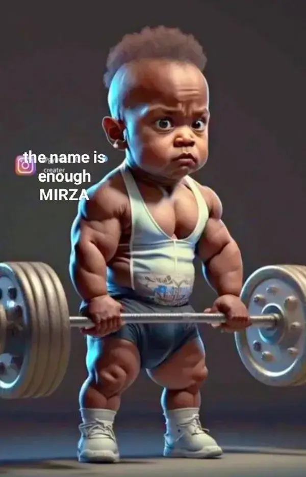 Child bodybuilder