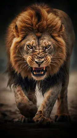 Angry Lion