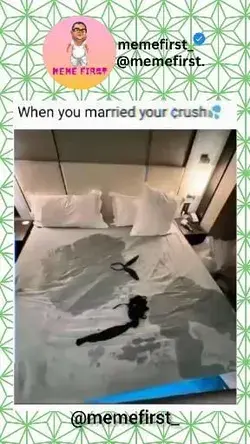 When you married your crush 😍😂