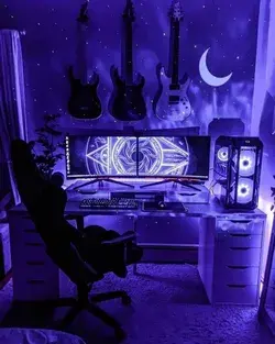 What a cool gaming setup idea 💖✨