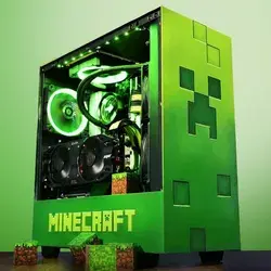 Minecraft Creeper PC Case Mod feat. NZXT H510i