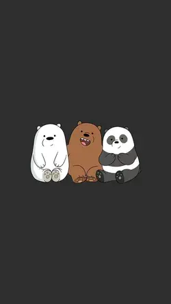 #friends#friendship goals# bare bears#pin#pinterest