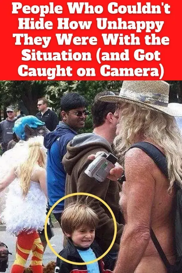 People Who Couldn't Hide How Unhappy They Were With the Situation (and Got Caught on Camera)