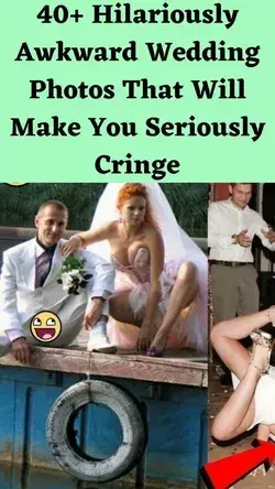 Hilariously Awkward Wedding Photos That Will Make Anyone Seriously Cringe