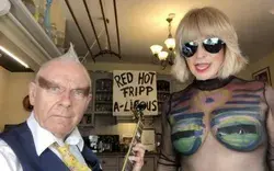 King Crimson’s Robert Fripp and Toyah Willcox Cover Red Hot Chili Peppers’ “Can’t Stop”