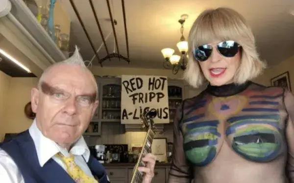 King Crimson’s Robert Fripp and Toyah Willcox Cover Red Hot Chili Peppers’ “Can’t Stop”