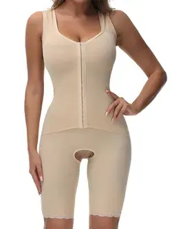 Underbust Crotchless Shapewear Bodysuit