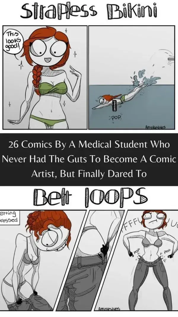 26 Comics By A Medical Student Who Never Had The Guts To Become A Comic Artist, But Finally Dared To