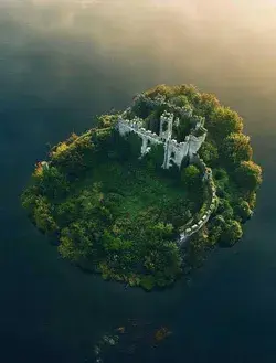 Beautiful Places castle island | Castle, Beautiful places, Beautiful castles