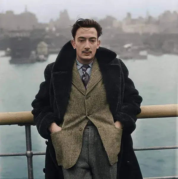 Salvador Dali, New York, 1936.