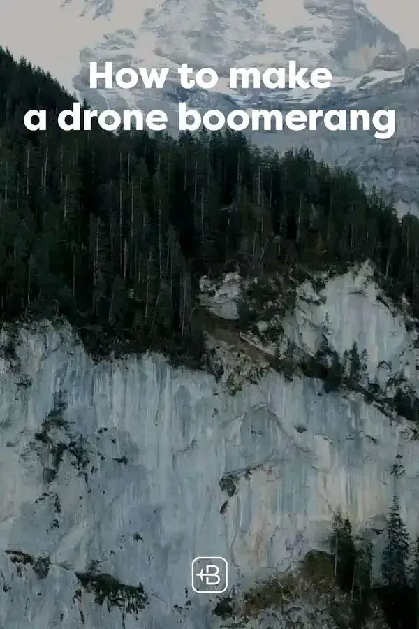 How to make a drone boomerang