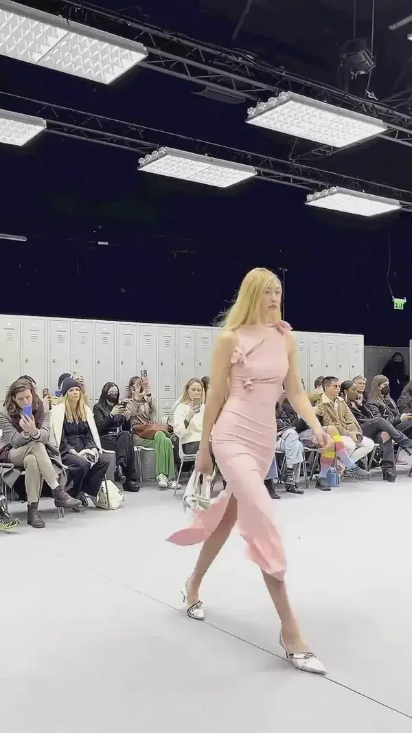 Gigi Hadid Walks The Runway For Coperni Fall 2022