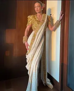 Gigi Hadid at the 2023 NMACC Gala in India