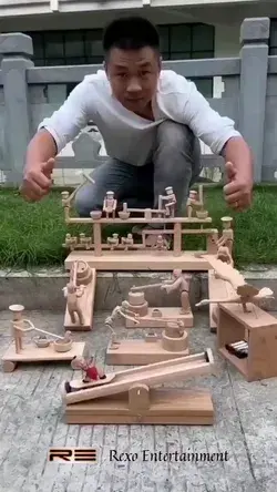 wooden art