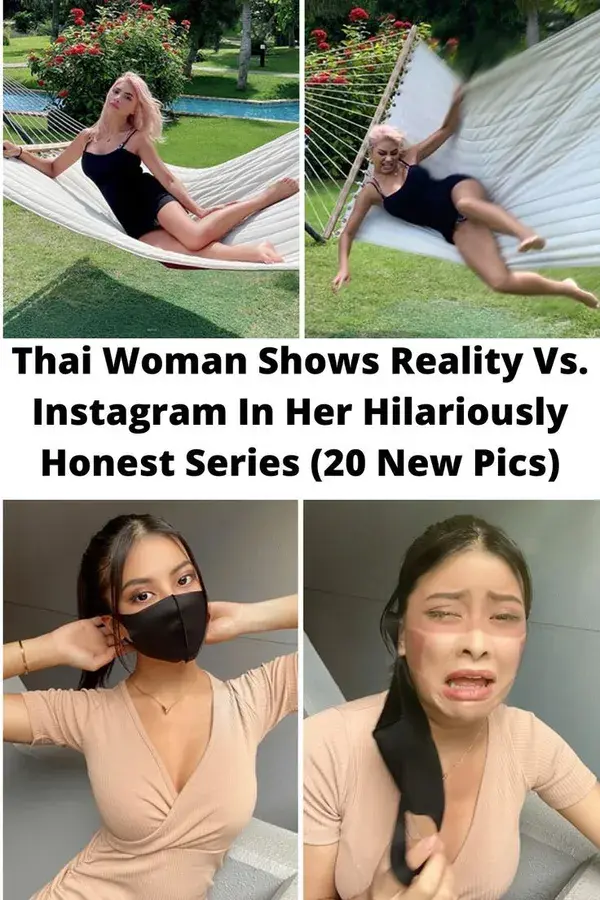 Thai Woman Shows Reality Vs. Instagram In Her Hilariously Honest Series (20 New Pics)