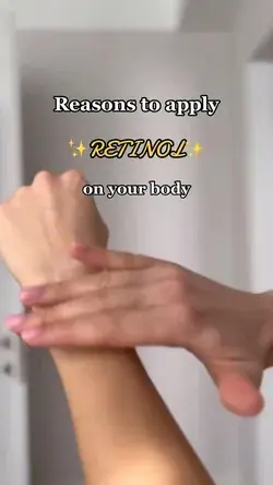 Reasons to apply retinol on your body ✨