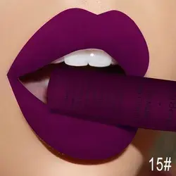 Qibest Brand 34 Colors Waterproof Matte Nude Lipstick - Q1617-15