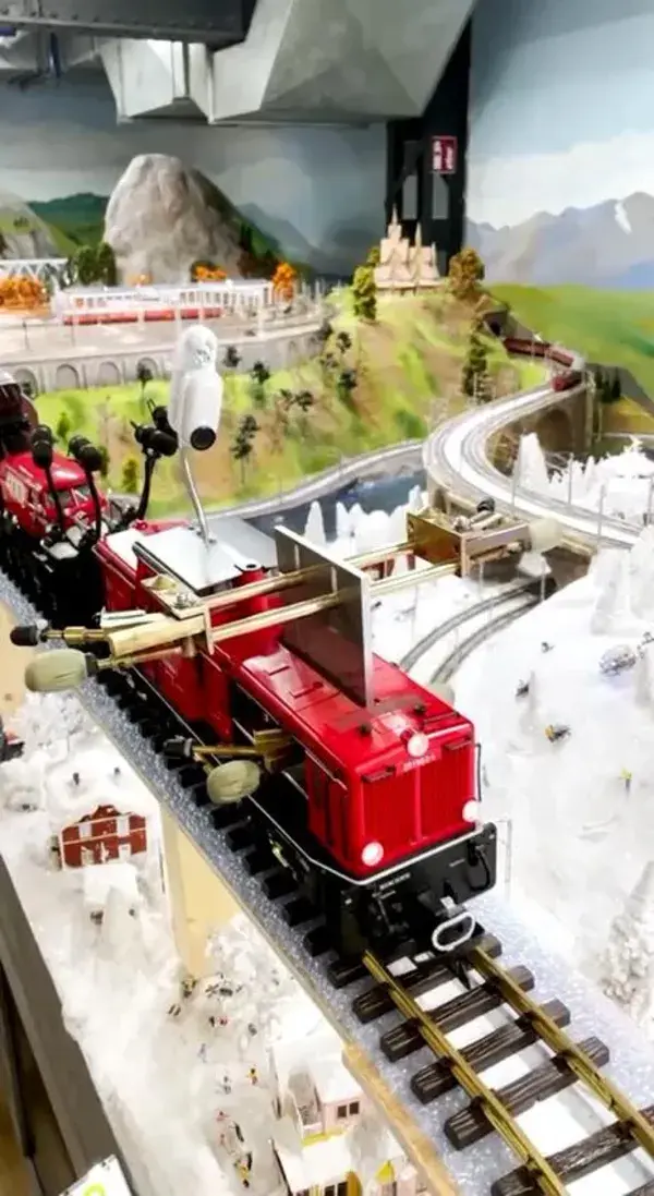 Christmas train awesome tren navidad