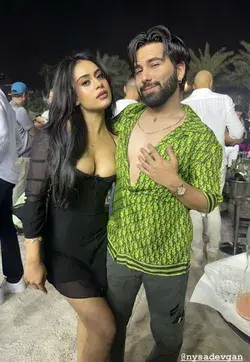 Nysa Devgan Turns Into A Party Animal On New Year's Eve, Dons Sultry Dress Featuring Deep Neckline