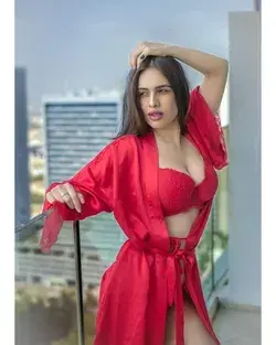 Neha malik in Red Bra Hottest