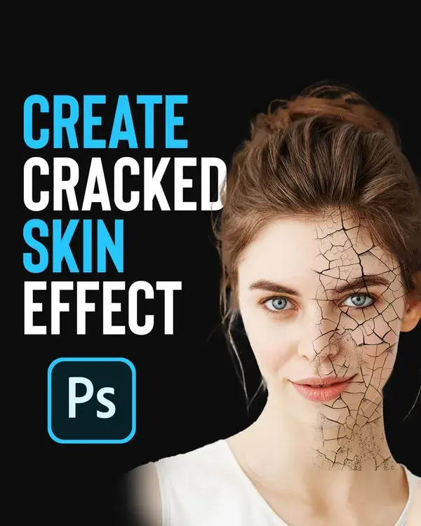 How To Create Cracked Skin Effect In Photoshop