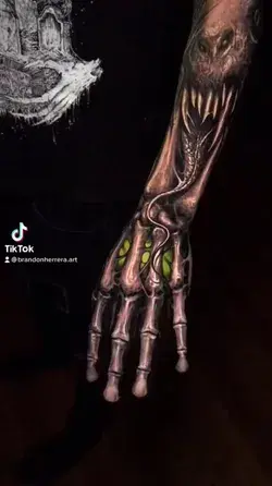 3D Hand Tattoo