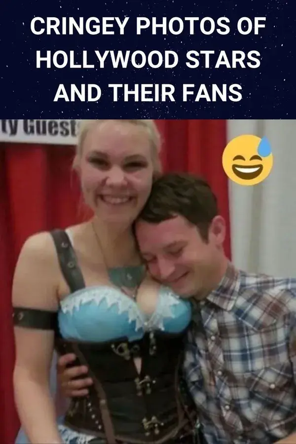 Cringey Photos of Hollywood Stars and Their Fans