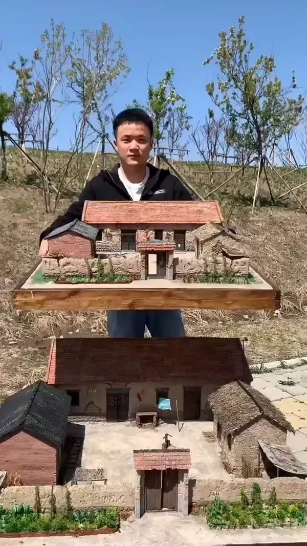 Rate this miniature home 1-10!⁠