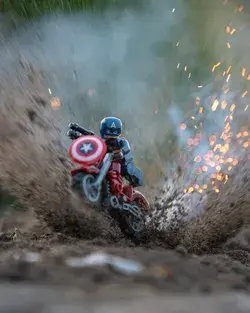 LEGO Marvel: Captain America motorbike