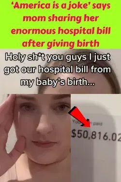 ‘America is a joke’ says mom sharing her enormous hospital bill after giving birth