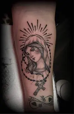 50+ Catholic Mary Tattoo Designs