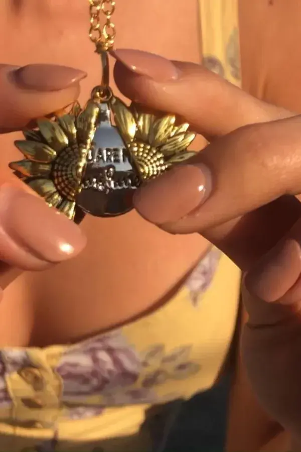 Sunflower Necklace