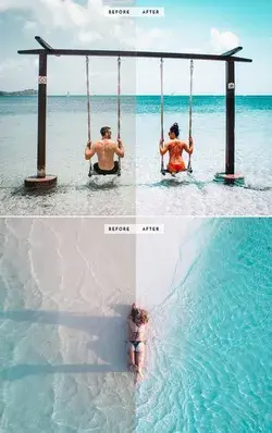 Mobile Lightroom Preset, Aqua Beach Lightroom Preset, Blogger, Travel, Lifestyle Instagram Lightroom