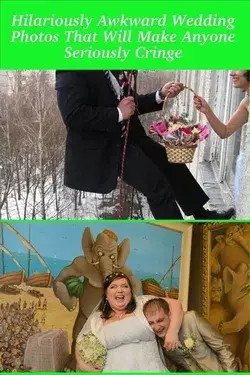 Hilariously Awkward Wedding Photos That Will Make Anyone Seriously Cringe