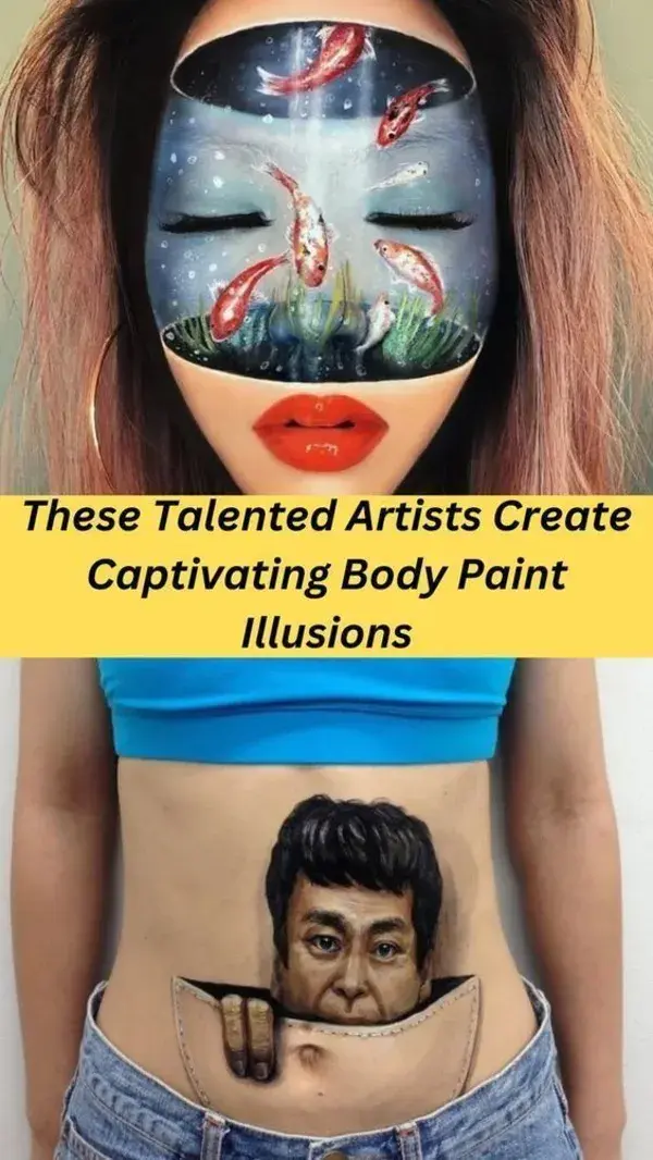 These Talented Artists Create Captivating Body Paint Illusions