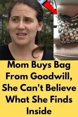 Mom Buys Bag From Goodwill, She Can't Believe What She Finds Inside