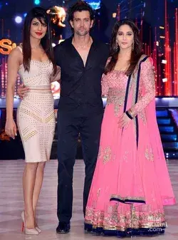 Hrithik, Priyanka and Madhuri