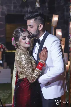 This Bride Aced The Saree Reception Look We Have Only Seen In Celebrity Weddings! 