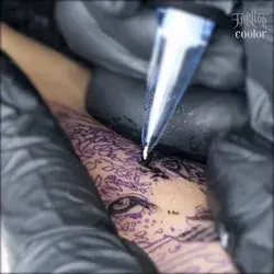 Leopard Realistic tattoo 표범 컬러 리얼 타투