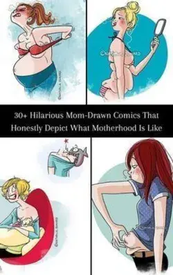 30+ Hilarious Mom-Drawn Comics That Honestly Depict What Motherhood Is Like