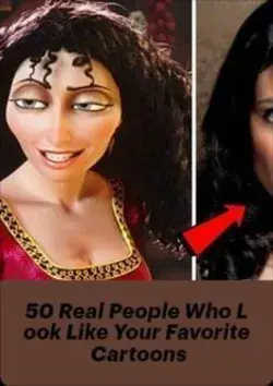 50 Real People Who Look Like Your Favorite Cartoons