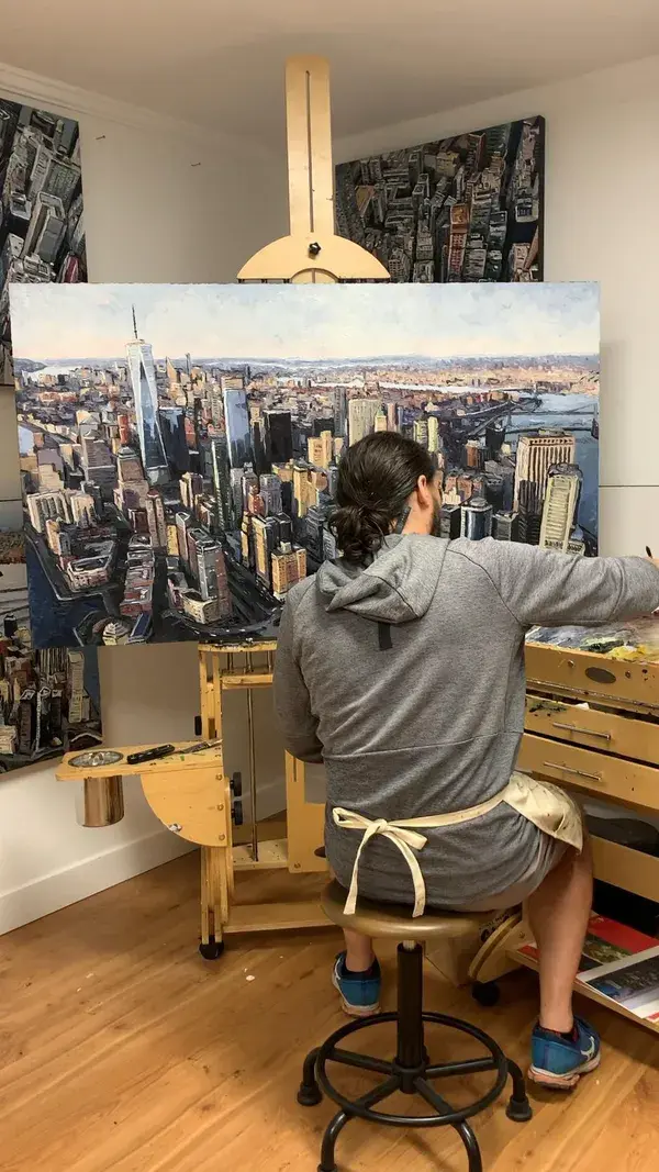 How to paint a city