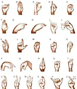 Sign language!