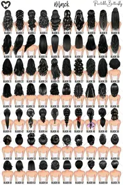 different types of hair style