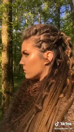 Viking hairstyle